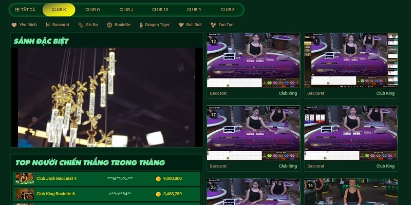 Những điểm thu hút mà Casino FB88 sở hữu